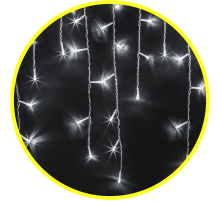 Гирлянда световая  NGF-I01-100CW-8-3.5m-230-TR-IP44  61842  Navigator