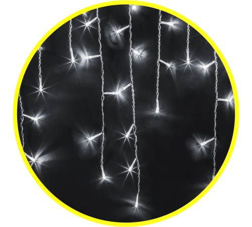 Гирлянда световая  NGF-I01-100CW-8-3.5m-230-TR-IP44  61842  Navigator