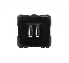 Механизм USB зарядного устройства, 2х750 мА / 1х1500 мА, серия OLAS/Tacto/SKY2CLA818500A1001 ABB