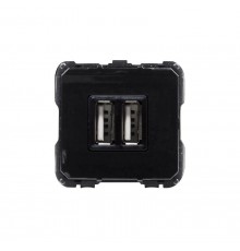 Механизм USB зарядного устройства, 2х750 мА / 1х1500 мА, серия OLAS/Tacto/SKY2CLA818500A1001 ABB