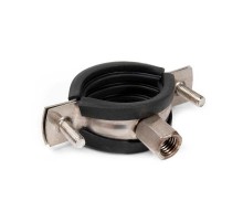 Хомут трубный AISI 201 1" (32-36мм) М8-М10 (10 шт/уп)  PR08.23887  Промрукав