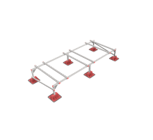 Опорная конструкция для установки оборудования TECHNORAPTOR LIGHTFOOT 3000х1200 тип 2  KM-TR-LTF-SSEI-3000-1200-2  КМ - профиль