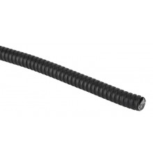 Металлорукав Р3-ЦПнг-18 (черный) с протяжкой 20м  Б0036555  ЭРА