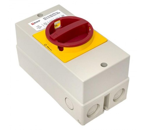 Переключатель кулачковый ПК-2-13 16А 3P "ВКЛ-ВЫКЛ" с блокировкой в боксе IP65  PROxima pk-2k-13-16-a65 EKF