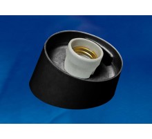 Основание для садово-парковых светильников UFP-A04AE BLACK встроенный патрон Е27 пластик черный  08311  Uniel
