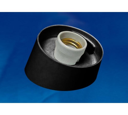 Основание для садово-парковых светильников UFP-A04AE BLACK встроенный патрон Е27 пластик черный  08311  Uniel