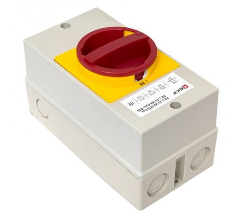 Переключатель кулачковый ПК-2-13 16А 3P "ВКЛ-ВЫКЛ" с блокировкой в боксе IP65  PROxima pk-2k-13-16-a65 EKF