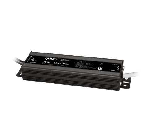 Блок питания 75W 24V IP66 1/50  202022075  Gauss