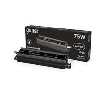 Блок питания 75W 24V IP66 1/50  202022075  Gauss