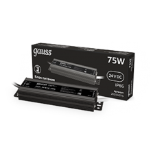 Блок питания 75W 24V IP66 1/50  202022075  Gauss