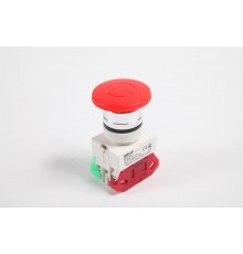 Выкл. кноп. грибок с фикс. AE 22 мм 1НО+1НЗ Цвет:К  25038DEK  DEKraft