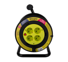 Удлинитель  CRG-04-2000 (Катушка, 4 х 20) заземл.  .5063785  ФАZA