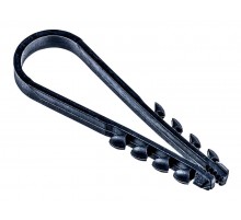 Дюбель-хомут 5-10мм круг. каб. нейл. черн. (25шт/упак)  UDH13-05-10-025-K02  IEK