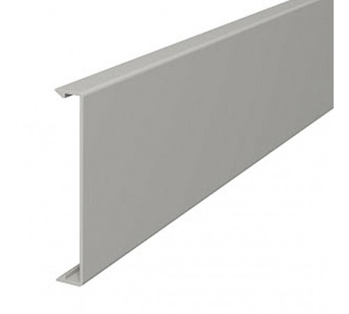 Крышка кабельного канала WDK 90x2000 мм (ПВХ,серый) (2410 90GR)  6022707  OBO Bettermann