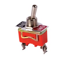 Тумблер 250V 15А (2c) ON-OFF однополюсный (KN-101) Индивидуальная упаковка 1 шт  36-4110-1  REXANT