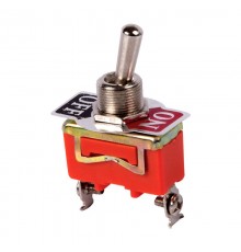 Тумблер 250V 15А (2c) ON-OFF однополюсный (KN-101) Индивидуальная упаковка 1 шт  36-4110-1  REXANT