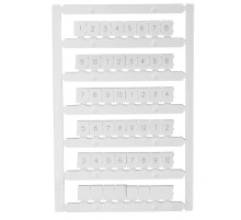 Маркировка для лазерной печати "1-10" OptiClip MC8/H/1-10  332720  КЭАЗ