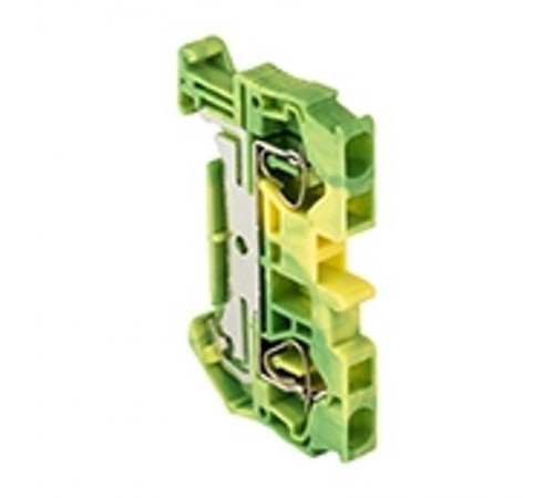 Колодка клеммная самозажимная JXB-ST-4 земля EKF PROxima  plc-jxb-st-4-pen  EKF