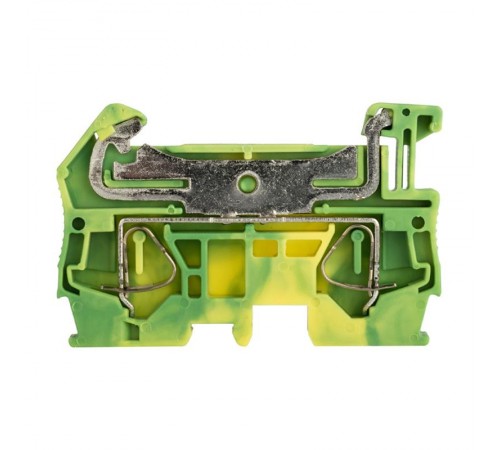 Колодка клеммная самозажимная JXB-ST-4 земля EKF PROxima  plc-jxb-st-4-pen  EKF