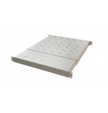 TSD3H-1U-650/1100-RAL7035 Полка c 19'' креплением, раздвижная, 1U, с регулируемой глубиной установки от 650 мм-1100 мм, серый  452068  Hyperline