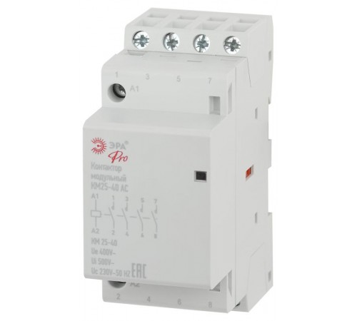 Контактор модульный NO-902-292 Pro-298 КМ25-40 AC (6/30/1080)  Б0049163  ЭРА