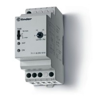 Контрольное реле для 1-фазных сетей; пониженное/повышенное напряжение; настраиваемые симметричные диапазоны  711182301010PAS  Finder