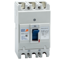 Выключатель автоматический OptiMat E100L080-ОМ4-РЕГ 273896  КЭАЗ