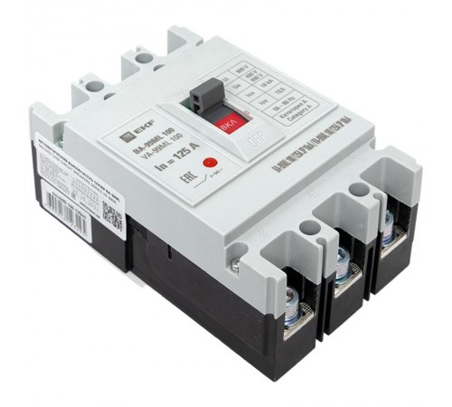 Выключатель автоматический ВА-99М 100/125А 3P 18кА EKF Basic  mccb99-100-125mI  EKF