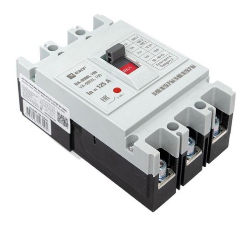 Выключатель автоматический ВА-99М 100/125А 3P 18кА EKF Basic  mccb99-100-125mI  EKF