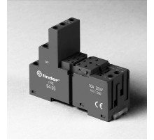 Розетка с винтовыми клеммами (с зажимной клетью) для реле 55.33, таймера 85.03; применяются модули 86.00, 99.02;  94030SMA  Finder