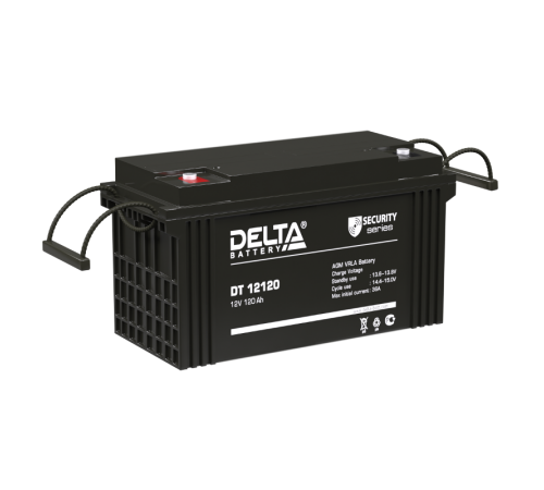 Аккумуляторная батарея ОПС серии DT 12120  12В/120Ач  DT 12120  DELTA