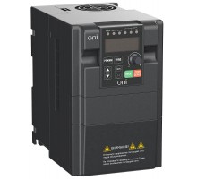 Преобразователь частоты A150 380В 3Ф 3,7кВт 10А со встроенным тормозным модулем  A150-33-37NT  ONI