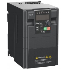 Преобразователь частоты A150 220В 1Ф 2,2кВт 10А со встроенным тормозным модулем  A150-21-22NT  ONI