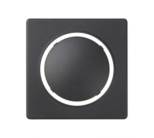 Simon 82 Накладка на на светорегулятор с голубой подсветкой основной, нажимной (проходной), S82, S82N, S82 De  82034-38  Simon