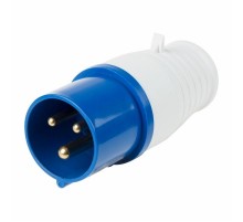 Вилка 013 переносная 2Р+РЕ 16А 220В IP44  11-8900  REXANT