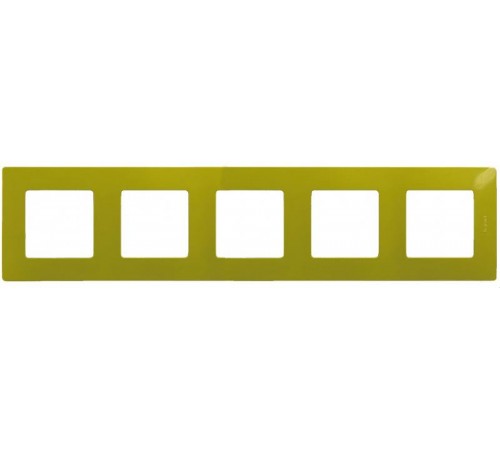 Etika Зеленый папоротник Рамка 5-ая  672545  Legrand