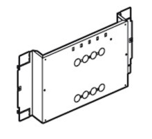 Пластина монтажная XL3 800/4000 - для 1 или 2 DPX-IS 630 - 36 модулей  020657  Legrand