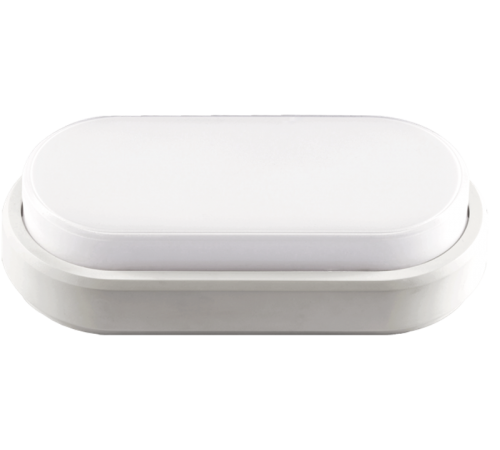 Светильник светодиодный пылевлагозащищенный для ЖКХ ДПБ PBH-PC2-OA (компакт) 12Вт 4000K IP65 белый овал опал  1035677A  Jazzway