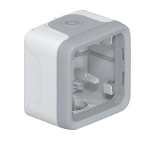 Plexo Серый Коробка 1-ая для наружного монтажа IP55  069651  Legrand