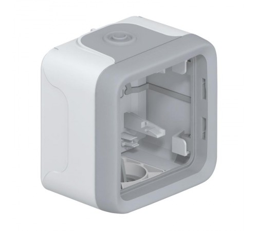 Plexo Серый Коробка 1-ая для наружного монтажа IP55  069651  Legrand
