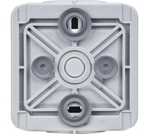 Plexo Серый Коробка 1-ая для наружного монтажа IP55  069651  Legrand
