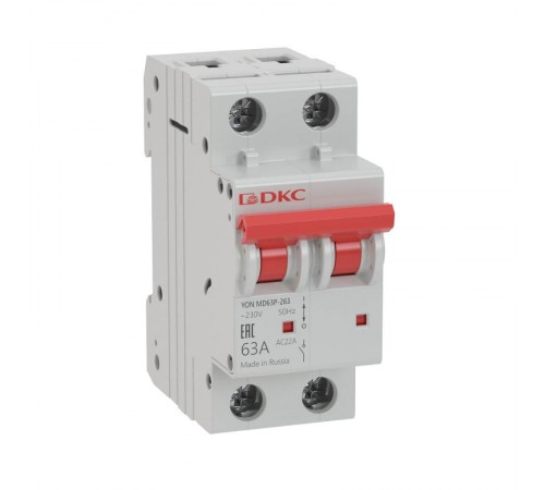 Выключатель нагрузки модульный YON MD63P-263  MD63P-263  DKC