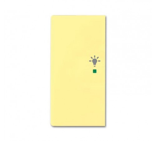 Клавиша двойная левая free@home, освещение, future, цвет sahara/жёлтый6220-0-0573 ABB