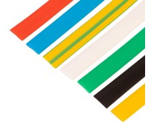 Набор термоусаживаемых трубок №16 ТУТ нг 8/4мм, 7 цветов (упак 21 шт. по 10см)  29-0116  REXANT