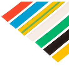 Набор термоусаживаемых трубок №16 ТУТ нг 8/4мм, 7 цветов (упак 21 шт. по 10см)  29-0116  REXANT