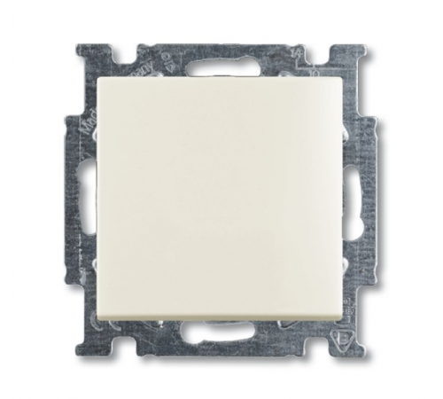 ABB Basic 55 Сл. кость Выключатель кнопочный 1-клавишный, НО контакт  1413-0-1083   2CKA001413A1083  ABB