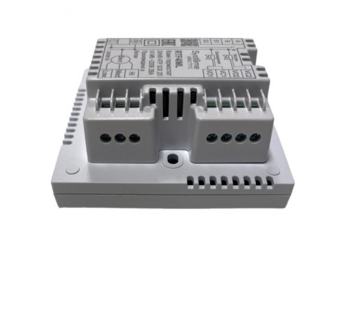 Термостат комнатный цифровой, для 4тр 3ск FCU и 2-поз.клап, 1UI 5DO Modbus ~220В бел BS  RTF4IML  SE