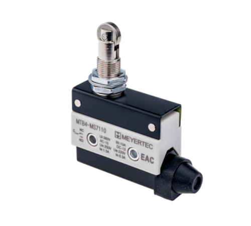 Выключатель концевой, NO+NC, IP54,поворотный нажимной ролик MTB4-MS7110  54257  ОВЕН