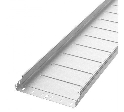 Лоток неперфорированный Профи 300х50х3000 (1,0 мм) (6 м/уп)  PR16.12790  Промрукав