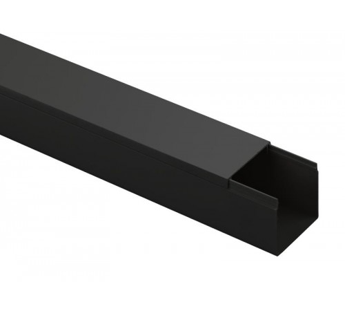 Кабель-канал ЭРА KK-B-40-40 40x40 черный 24м  Б0061745  ЭРА